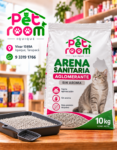 Arena sanitaria aglomerante sin aroma 10 kg