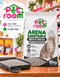 Arena sanitaria bentonita carbón activo 10 kg