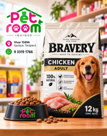 Bravery Pollo Adulto 12 kg