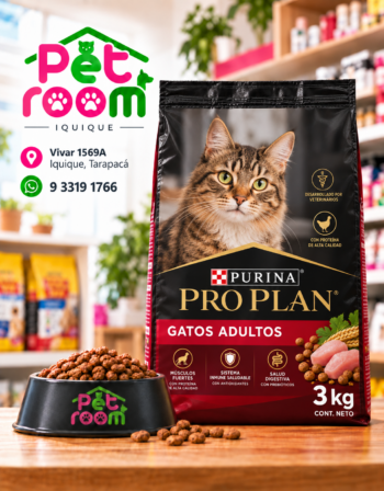 Pro Plan Gatos Adultos 3 kg